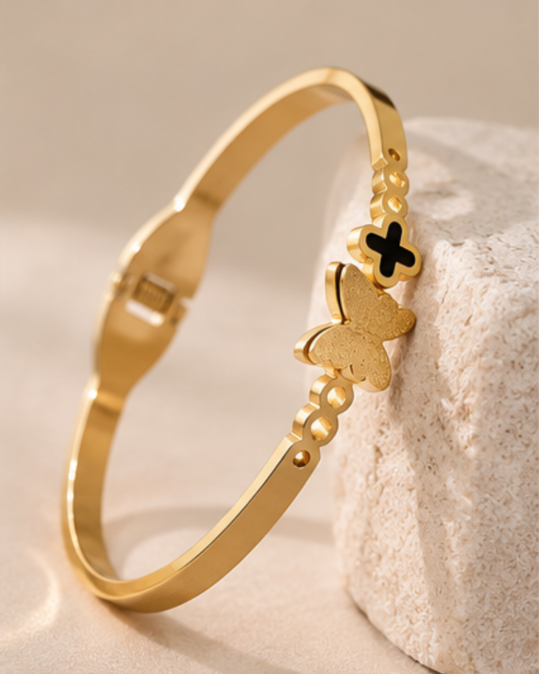Gold Butterfly Bracelet for Women – Anti-Tarnish